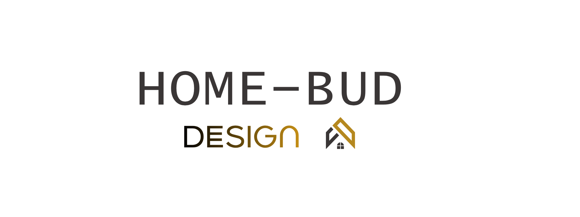 Home bud design logo firmy